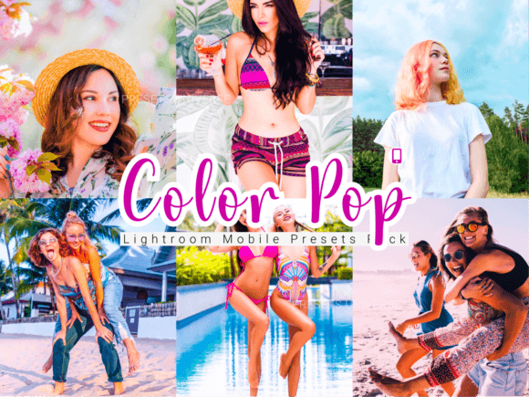 Download 6 Color Pop Lightroom Mobile Presets DNG - Lightroom mobile presets Collection
