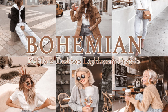 Download 3 Bohemian Lightroom Mobile Presets - Lightroom mobile presets Collection