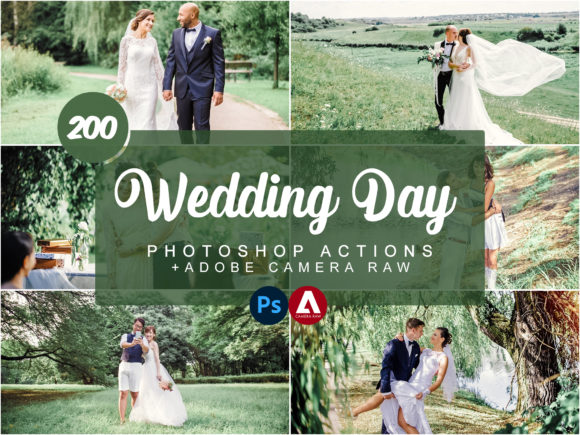 Download Wedding Day Photoshop Actions - Premium Resources
