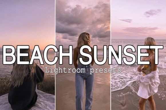 Download 6 Warm Beach Sunset Lightroom Presets - Sunset lightroom presets Collection
