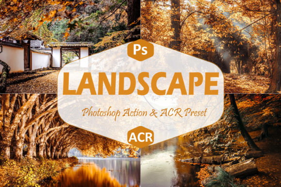 Download 40 Landscape Photoshop Actions and ACR - Landscape Collection
